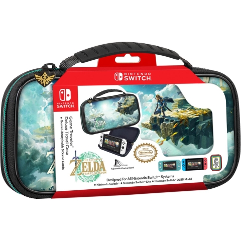 Bigben Nintendo Switch Deluxe Travel Case - The Legend Of Zelda: Tears The Kingdom