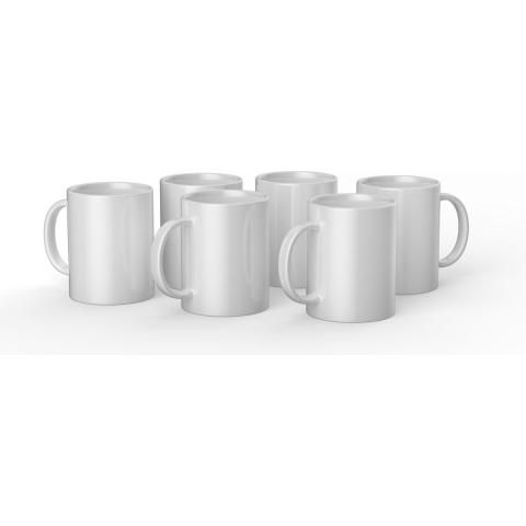 Cricut Mok Wit 440 Ml (6 Stuks)