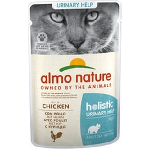 Almo Nature Urinary Help met kip natvoer kat (70 g) 60 x 70 g