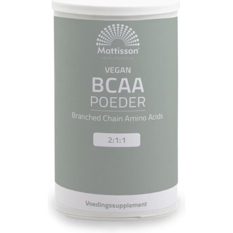 Mattisson Healthstyle Vegan BCAA 2:1:1 Poeder