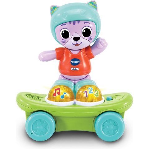 VTech Baby De Skateboard Kat Kato + Licht en Geluid