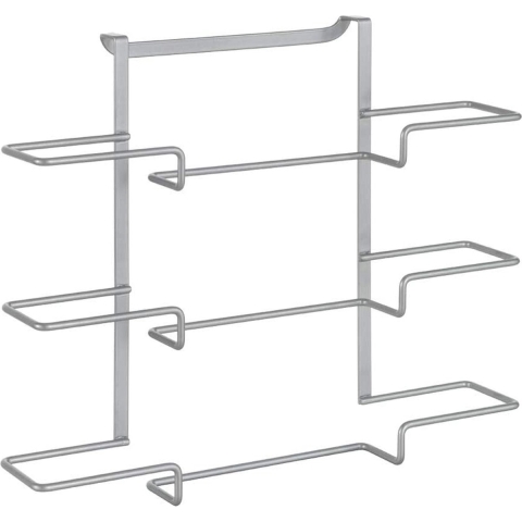 Metaltex Galileo Rolhouder 36x9x30 cm Zilver