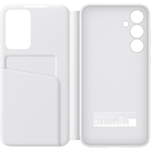 Samsung Smart View Wallet Case Case Samsung Galaxy A35 5G Wit