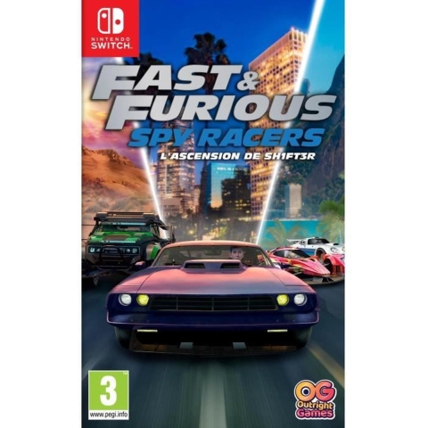 Fast & Furious: Spy Racers Rise of SH1FT3R (verpakking Frans, game Engels)