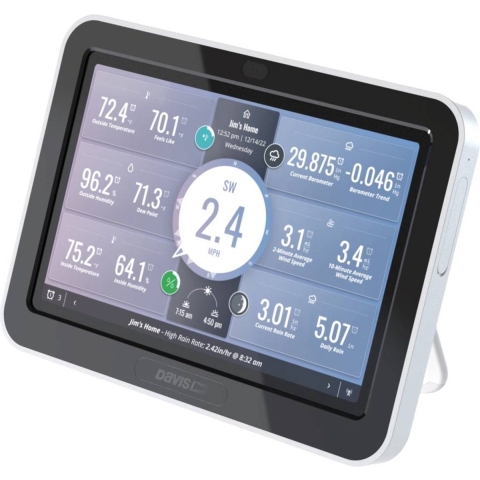 Davis Instruments Weatherlink Touch Console 6313EU Draadloos weerstation Aantal sensoren max.: 80