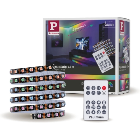 Paulmann 78886 LED-strip basisset Met connector (male) 1.5 m RGB 1 set(s)