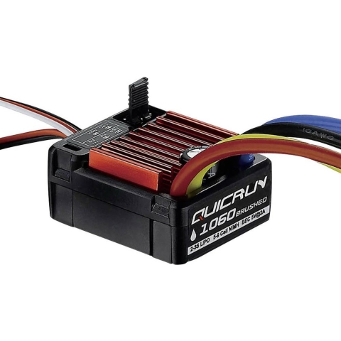 Hobbywing QuicRun 1060 60A Brushed rijregelaar voor RC auto