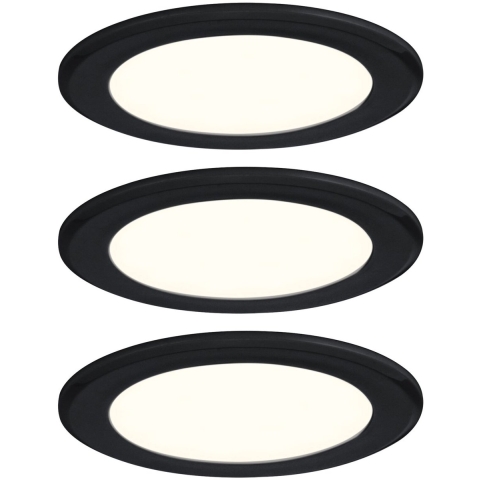 Paulmann LED-kastlamp LED 2.5 W Warmwit Zwart (mat)