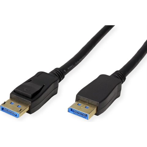 ROLINE DisplayPort-kabel, v2.0, DP M - M, zwart, 3 m