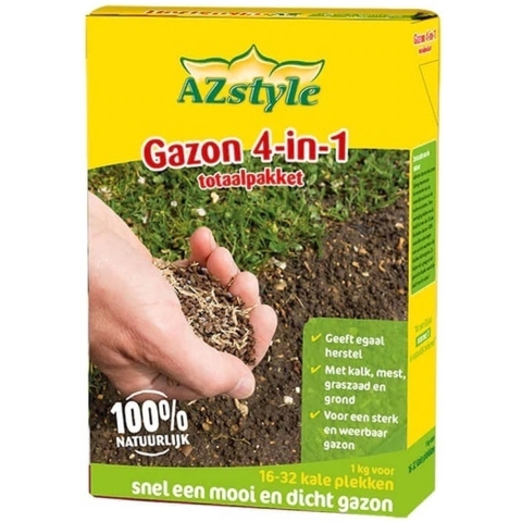 Gazon 4-in-1 1 kg. Meststof - Ecostyle
