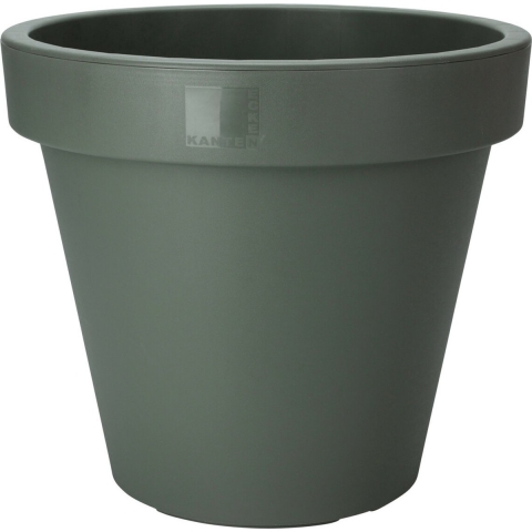 Pro Garden Plantenpot - Tuin - kunststof - donkergroen - D50 cm