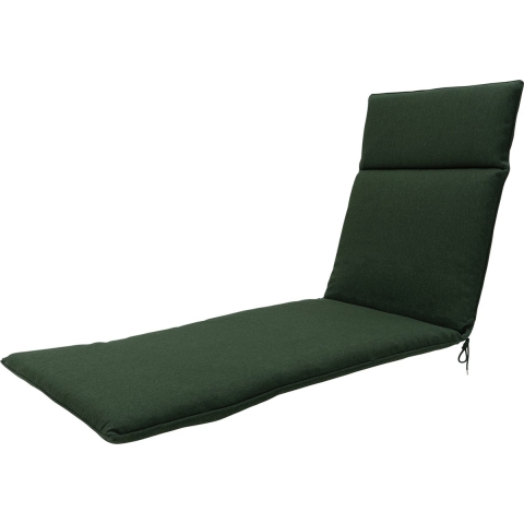 Madison - Ligbedkussen 190x60 - Groen - Beige Recycled Canvas