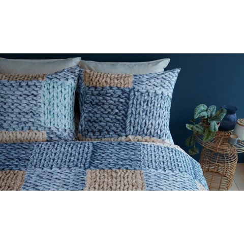 Ariadne at Home Wool Shades dekbedovertrek - 200x200|220 - Blauw