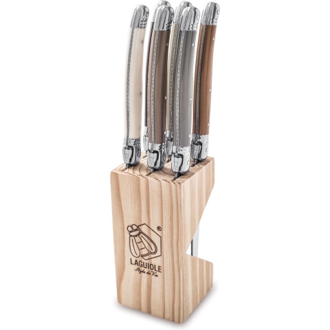 Laguiole Style de Vie Premium Line Steakmessenset 6 st.