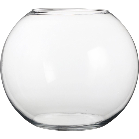 Bol / kom vaas van glas 31 x 40 cm -