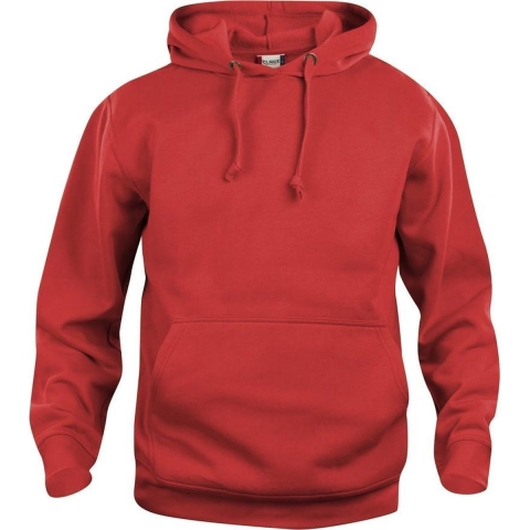 Clique 021031 Basic Hoody - Rood - L