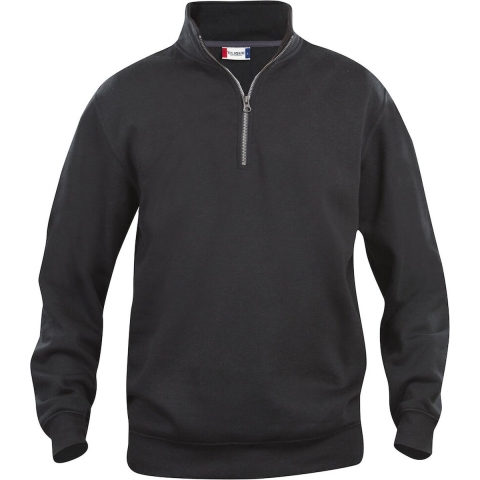 Clique 021033 Basic Half Zip - Zwart - M