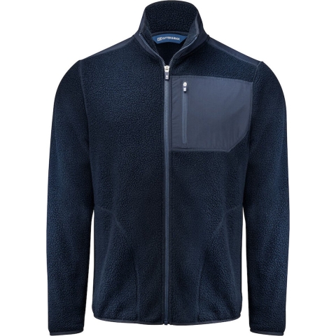 Cutter & Buck 351470 Cascade Sherpa Fleece Heren - Dark Navy - 4XL