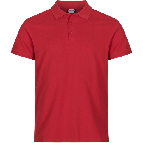 Clique 028260 Heavy Premium Polo - Rood - L