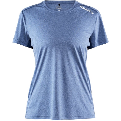 Craft 1907362 Rush Ss Tee W - Deep Melange - M