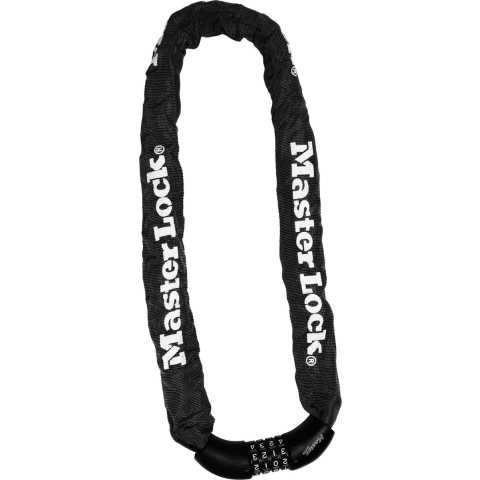 Masterlock Steel chain 90cm x Ø 8mm with resettable combination 4 digitsnylon sl - 8392EURDPRO