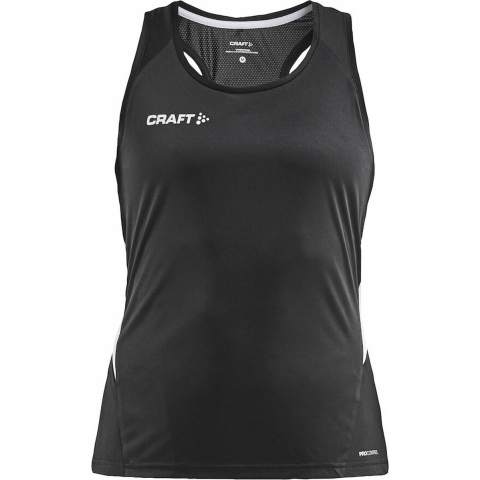 Craft 1908235 Pro Control Impact Singlet W - Black/White - XS
