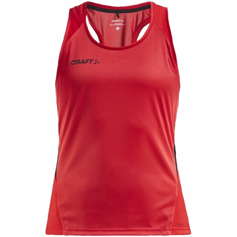 Craft 1908235 Pro Control Impact Singlet W - Bright Red/Black - S