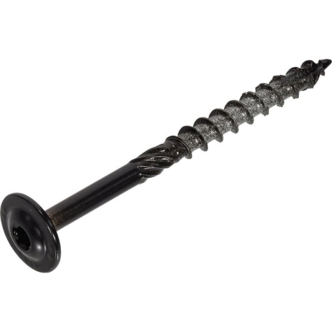 Dynaplus Houtbouwschroef Vz Tk +Snijpunt Zwart Torx TX40 8.0X180/80 | 25 stuks - 0286.01.63305
