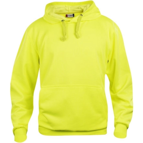 Clique 021031 Basic Hoody - Signaalgeel - 3XL