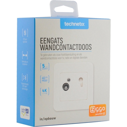 Enzo Technetics DIO-01 - Eengatswandcontactdoos 2074020