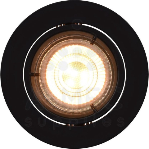 Nordlux LED inbouwspot Carina Smart Light rond zwart GU10 4,7W - 4806210