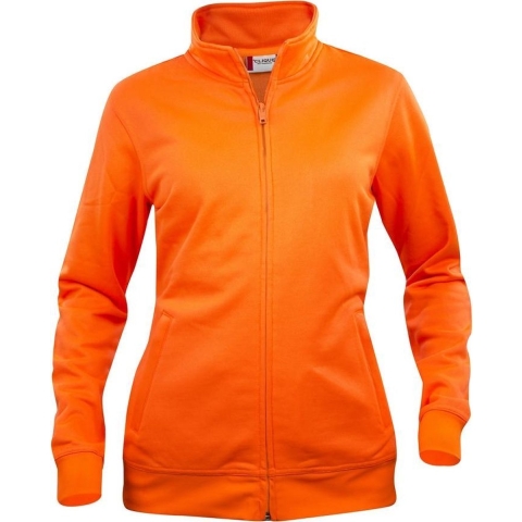 Clique 021039 Basic Cardigan Ladies - Signaaloranje - XL