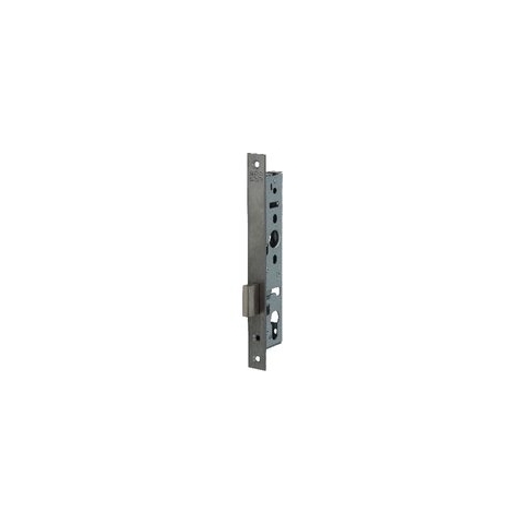 Nemef 9650 Kastslot | DM45mm | voorplaat RVS 24x245mm rechthoekig | zamac vernikkelde nachtschoot | DR 1+2+3+4 - 9965507000