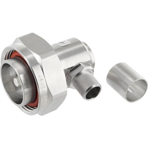 Telegärtner 100024418 100024418 7-16-DIN-connector Stekker, haaks 50 Ω 1 stuk(s)