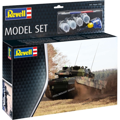 Revell 1/72 Leopard 2A7V set met basis accessoires