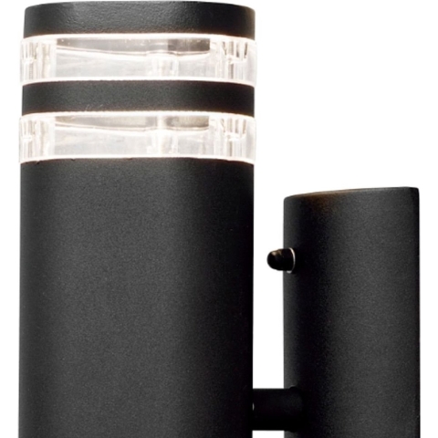 Konstsmide Modena Up & Down Big 7516-750 Buitenlamp (wand) Halogeen GU10 70 W Zwart