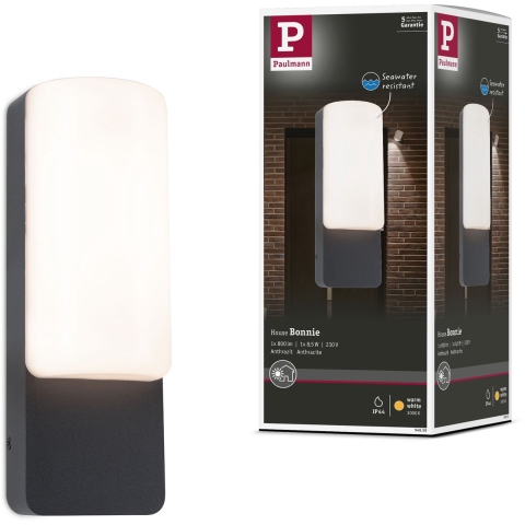 Paulmann Bonnie 94850 LED-buitenlamp (wand) LED 8.5 W Antraciet