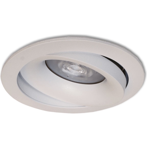 Artdelight Inbouwspot Rond Kantelbaar Wit GU-10