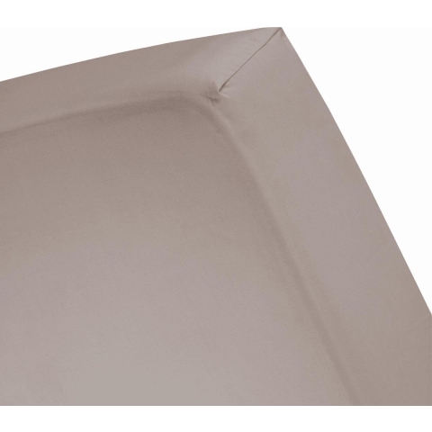 Cinderella Hoeslaken Flanel 30cm Hoekhoogte taupe