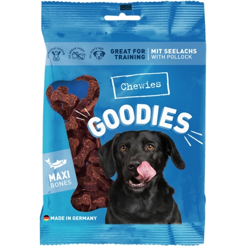10x Chewies Goodies Hondensnacks Maxi Koolvis 200 gr