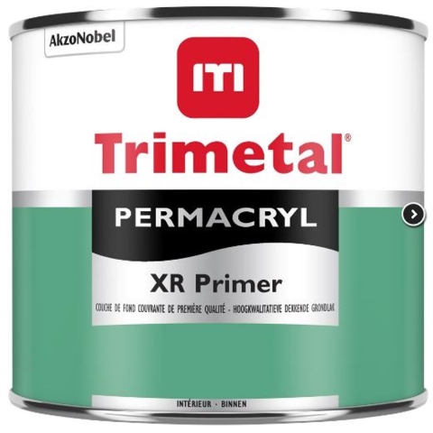 Trimetal Permacryl XR Primer Grondlak - Op Kleur Gemengd - 1L