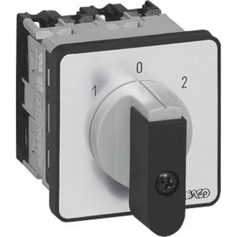 BACO NC02GQ1 Omschakelaar 16 A 2 x 30 ° Grijs, Zwart 1 stuk(s)