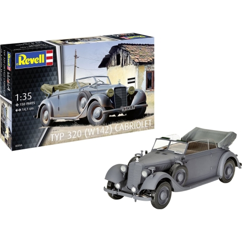 Revell 1/35 Typ 320 (W142) Cabriolet