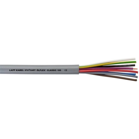 LAPP ÖLFLEX® CLASSIC 100 Stuurstroomkabel 3 G 0.75 mm² Grijs 100224/50 50 m
