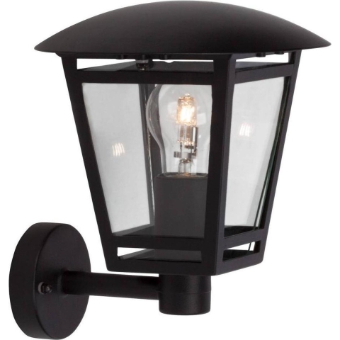 Brilliant Riley 42381/06 Buitenlamp (wand) LED E27 40 W Zwart