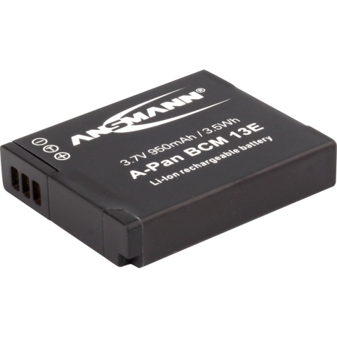 Ansmann A-Pan DMW-BCM 13E Camera-accu Vervangt originele accu DMW-BCM13E 3.7 V 950 mAh