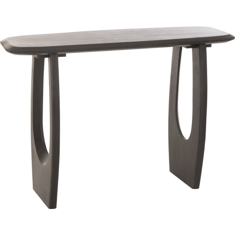 J-Line console Mark - hout - zwart