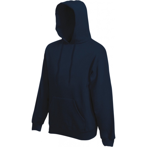 Fruit of the Loom capuchon hoody sweater - Grote maten - grijs - voor volwassenen 4XL (EU 60) -