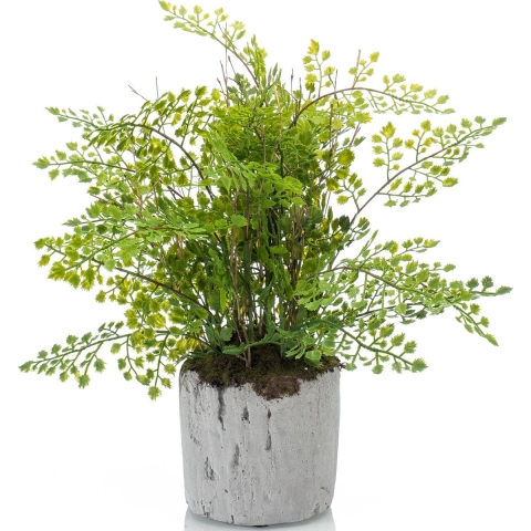 Emerald Kunstplant Varen - 28 cm - In Pot - Decoratie Kunstplanten voor binnen -