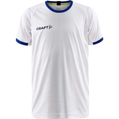 Craft 1910180 Progress 2.0 Graphic Jersey Jr - White/Club Cobolt - 134/140